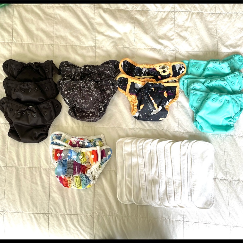 BumGenius Littles Newborn 2.0 Cloth Diaper Bundle